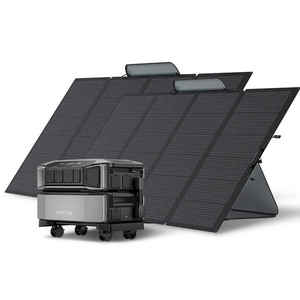 Gran oferta DELTA Pro Ultra calidad para todo el hogar sistema dividido de energía de respaldo dos paneles solares de 400W controlador MPPT diseño apilable - Product Image 4