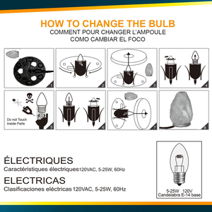 IMPEX PAKISTAN Himalayan Red Salt Lamp 100% Natural Quality Air Purifier Hand Carved Wooden Base Home Decorative Crafts - Product Image 5