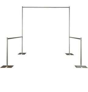 Arc de fond ouvert de couleurs personnalisées, support de fond de fête de mariage pour événements de fête et événements de mariage/arc de mariage en métal doré - Product Image 6