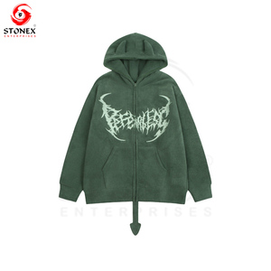 Fabricant pakistanais de sweats à capuche en polaire avec strass pour hommes, vente en gros, respirants, coupe-vent, personnalisables, en stock - Product Image 6