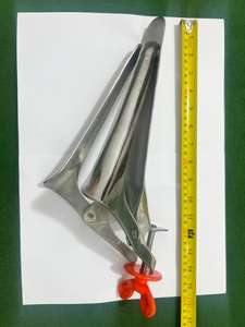 Spéculum vétérinaire réutilisable Premium Renix International RX VT 0305 Polanski en acier inoxydable allemand 35 CM pour usage en élevage et en clinique vétérinaire - Product Image 4