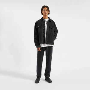 Chaqueta vaquera de nuevo diseño personalizada 2025 para hombre, chaqueta vaquera de invierno de calidad superior personalizada para primavera y otoño - Product Image 2