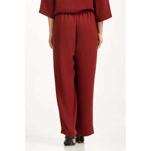 Pantalon large en crêpe pour femme Salt WM-COD-WS24-205B Tissu respirant - Product Image 3