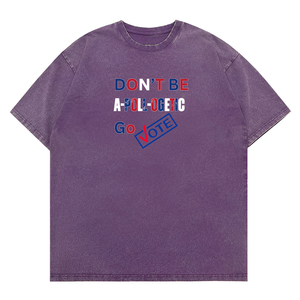 Maglietta Unisex lavato personalizzato <span class=keywords><strong>non</strong></span> essere un sondaggio-ogetico, vai A votare - Product Image 2