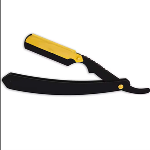 Meilleure qualité en acier inoxydable barbier bord droit coupe gorge rasoirs nouveauté pliant rasage rasoirs pour soins de la peau PC matériel - Product Image 1