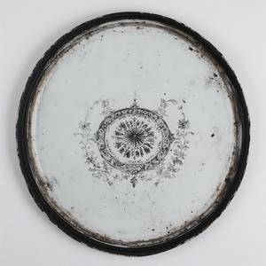 Placa de cargador de hierro plateado celestial, acabado de ópalo brillante similar a una estrella, diseño Art Deco ligero para comedor festivo de Año Nuevo - Product Image 3