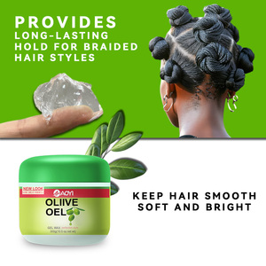 OEM usage domestique contrôle des bords extra tenue marque privée contrôle instantané contrôle des bords 300g coiffure gel pour tresse à la cire - Product Image 2