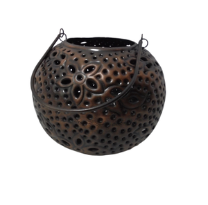 Christmas Decorative Iron Round Votive Holder <b>Lighting</b> Decoration White Wash Candle Holder for <b>Lighting</b> Decorative Handmade - Product Image 4