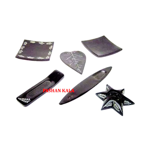 Quemador de Incienso de Piedra Jabonosa Natural Único y Antiguo, con Diseños y Formas Variadas, para Decoración del Hogar y Regalos Corporativos - Product Image 1