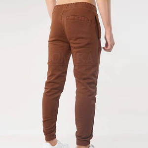 Pantalon de survêtement décontracté style sport pour hommes Design personnalisé taille haute en coton léger caractéristique taille moyenne quantité minimale de commande bas Service OEM - Product Image 2