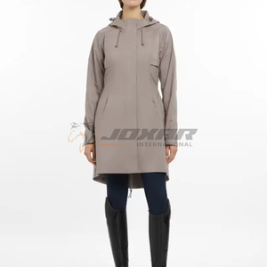 Asequible mujer caballo abrigo largo 2025 Premium elegante impermeable transpirable chaqueta ecuestre chaqueta de equitación al aire libre - Product Image 1