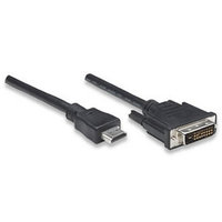 TECHly cable de conexión HDMI DVI-D / cable de monitor negro
