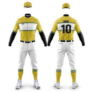 Uniforme de béisbol de alta calidad al por mayor uniforme de entrenamiento de béisbol transpirable de nuevo diseño personalizado - Product Image 2