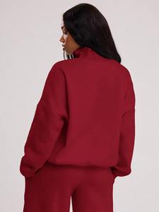 Ensemble de survêtement décontracté pour femmes, style streetwear, pour l'entraînement, le fitness et le confort au quotidien - Product Image 3