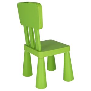 Silla Infantil Verde WELL HOME 38x35x67 cm, Asiento Infantil de Plástico Resistente y Duradero - Product Image 6