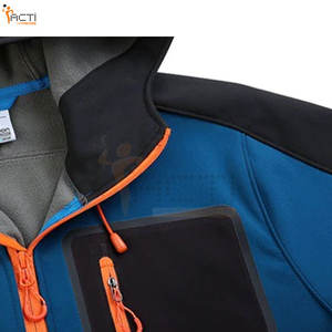 Ropa cálida Chaqueta Softshell Logotipo personalizado Hombres Chaqueta Softshell superventas - Product Image 3