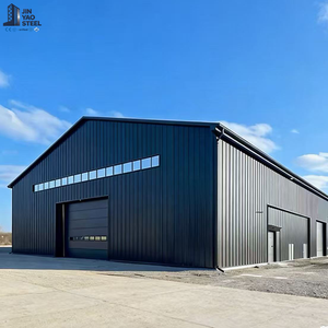 Structure de <span class=keywords><strong>garage</strong></span> en acier métallique personnalisée, économique et industrielle, kit de construction de structure préfabriquée pour entrepôt - Product Image 1