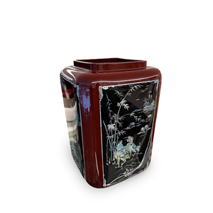 Vietnam Handmade Traditional Eco-Friendly <b>Lacquerware</b> Vase Natural Material VietnamCrafts for Daily Storage Hot Sale-LV6010 - Product Image 3