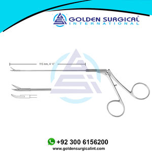 Castroviejo Eye scissors 115mm microsurgery caspar มีปลายแหลมทำจากสแตนเลส - Product Image 5