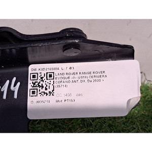Charnière de capot avant avec actionneur pour Land Rover Range Rover Evoque Série K8D216800A PT153 hybride 1498 (18>) - Product Image 6