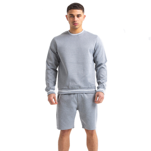 ชุดวอร์มกันลมคุณภาพสูงสำหรับฤดูหนาว Pantheraint แบบกำหนดเองสำหรับผู้ชาย ชุดออกกำลังกายแบบมีกระเป๋า กางเกงขาสั้น ชุดวอร์มกันลมแบบเรียบ - Product Image 5