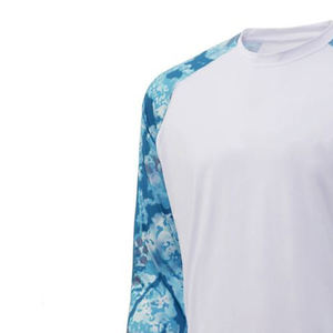 Camiseta de Pesca Personalizada 100% Poliéster Unisex Transpirable UPF 50 con Estampado Digital, Venta de Fábrica en Ropa de Pesca - Product Image 5