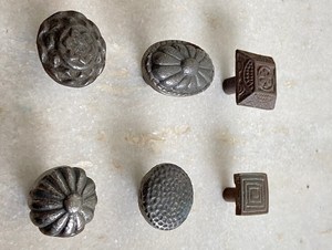 Antique Style Iron Knob <b>Pull</b> Cabinet Drawer <b>for</b> <b>Home</b> Dresser Door Cabinet Furniture Decorative Kitchen Wardrobe Handle Knobs - Product Image 3