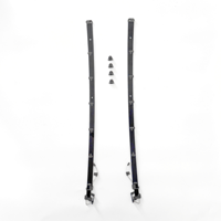 Nouveau kit de réparation de toit ouvrant A2057800175, rails et clips 57,5 cm pour Mercedes Classe C W205, acier inoxydable POM, durable, garantie 1 an