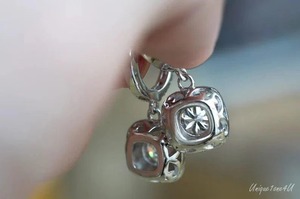 Pendientes de Aro Estilo Halo con Diamantes Moissanite VVS Certificados por GRA, Estilo Antiguo, con Plata de Ley 925, Joyería Fina a Bajo Precio - Product Image 3