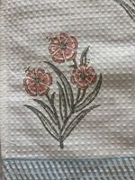 Draps de serviette de bain en coton doux de qualité supérieure Ensembles de salle de bain absorbants compressés pour adultes Paquet de linge de golf imprimé à la main 2-60X90