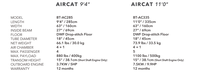 Vente chaude AIRCAT 2.85m 3.35m Bateau à rames gonflable pour Touring Pêche Plongée-Qualité pour les amateurs de sport