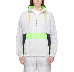 Chaqueta cortavientos ligera de alta calidad para mujer, diseño de verano Hip Hop personalizado con capucha de poliéster impermeable, último estilo de trabajo - Product Image 6