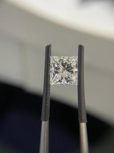 Diamantes sueltos de corte princesa 1,80mm-2,50mm VS2 Claridad Anillos y pendientes blancos naturales brillantes Excelentes diamantes sueltos reales - Product Image 4