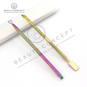 Empujador de cutículas profesional para decoración de uñas, empujador de cutículas antideslizante de doble extremo con dos lados para uñas perfectas, respetuoso con el medio ambiente - Product Image 5