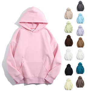 Nouveaux sweats à capuche en coton de haute qualité, bon marché, à la mode, logo personnalisé, poids lourd, sweats à capuche surdimensionnés pour hommes - Product Image 5