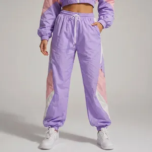 Ensemble de survêtement décontracté pour femme, 100% coton, écologique, respirant, coupe régulière, haut zippé pleine longueur, pantalon de jogging, hiver - Product Image 3