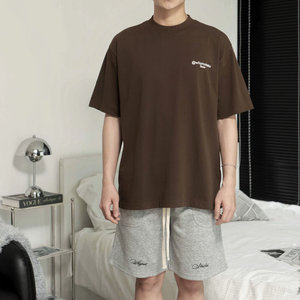 Camiseta Unisex de Gran Tamaño, 100% Algodón, Tejido Waffle, con Impresión de Serigrafía Ecológica y Transpirable para Hombre y Mujer - Product Image 1