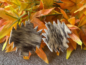 Western Look Handmade Cowhide Fur Leather <b>Earrings</b> Women and Girls Genuine Hair on Hide Cute Trendy <b>Earrings</b> - Product Image 4