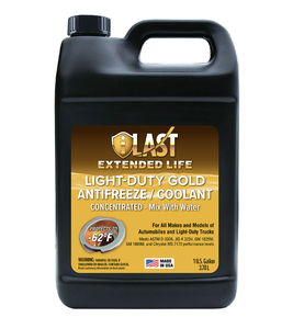 Lubricante Automotriz Premium ILast, Antidesgaste, Concentrado de Oro para Trabajo Ligero, Anticongelante, Paquete de 6, 1 Galón - Product Image 1