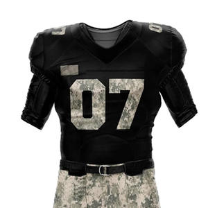 ชุดยูนิฟอร์มฟุตบอลอเมริกัน OEM แบบกำหนดเองชุดเสื้อทีมและกางเกง | เสื้อผ้ากีฬาส่งตรงจากโรงงาน - Product Image 2