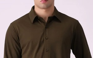 OEM Tarifa barata Nueva moda Hombres Camisa abotonada Super calidad Logotipo personalizado/Colores Top trending Camisa abotonada con peso ligero - Product Image 6