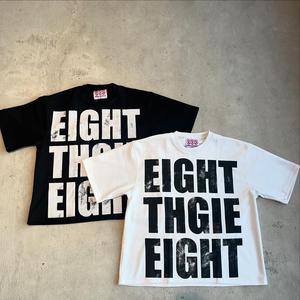 เสื้อยืดคอตตอนถักแขนสั้นไซส์ใหญ่พิเศษสำหรับผู้ชาย พิมพ์ลายสกรีนสไตล์วินเทจ ล้างสีแบบแอซิดวอช ทรงครอปโอเวอร์ไซส์ ผ้าเฟรนช์เทอร์รี่ - Product Image 5