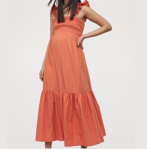 2025 High Quality Women Plaid Flannel Maternity Clothing Dresses Maternities <b>Top</b> Gown Women Maternity Nursing Dress Breathable - Product Image 2