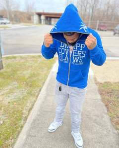500 GSM épais personnalisé hommes perle à capuche poids lourd goutte épaule coton concepteur sweats à capuche haute qualité broderie unisexe sweats à capuche - Product Image 2
