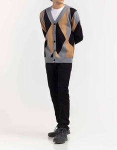 Pulls en coton décontractés pour hommes, tricotés à la main, respirants, de haute qualité, grande taille, vêtements de grande taille, pull pour hommes - Product Image 2