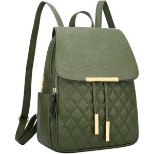 Sac à dos en cuir véritable pour femmes, style américain, luxe, voyage quotidien, sac de travail, cuir de haute qualité, sac à dos tendance - Product Image 3