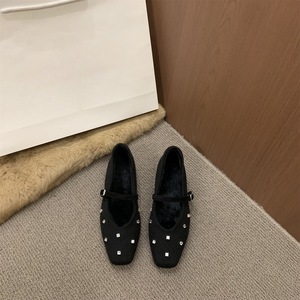 Zapatos Mary Jane de Estilo Francés para Primavera y Verano, Zapatos Planos de Cuero con Suela Gruesa de Estilo Británico Retro, Zapatos de Tacón Alto Dulces y Elegantes - Product Image 2