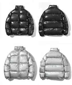 2025 New Factory Wholesale Custom Logo Winter <b>Coat</b> Streetwear Down Jacket Warm Reversible Thick Bubble puffer jacket - Product Image 5