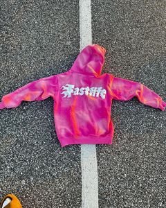 2025 niños Zip up estilo Big Distrreesed bordado logo diamantes de imitación chándal 100% algodón chándal Pakistán básico algodón mezclado - Product Image 6