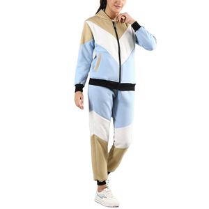 Derniers modèles de survêtements imprimés Combinaisons élégantes Survêtement de jogging Tenue à manches longues bouffantes Hoodies Sport Streetwear Ensemble 2 pièces - Product Image 1